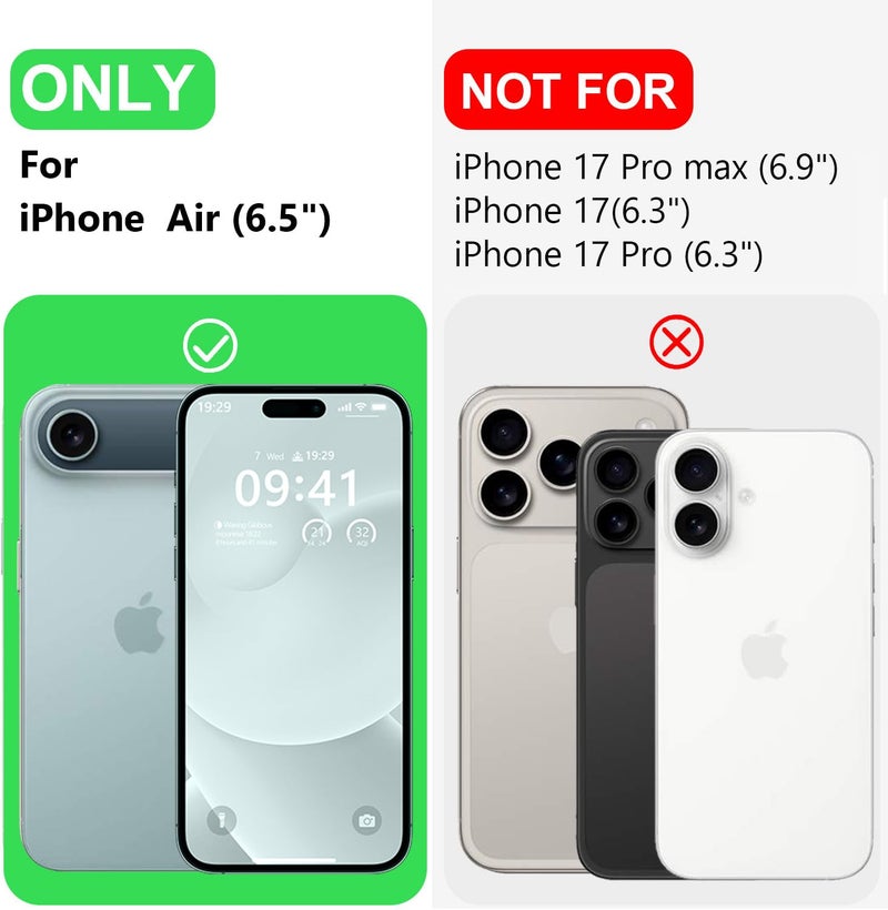 LOVE 3000 Designed for iPhone Air Case, Premium Silicone [Compatible with Magsafe][Soft Anti-Scratch Microfiber Lining] Shockproof Protective Phone Case for Men Women 6.5", Creamy Yellow - Image 4