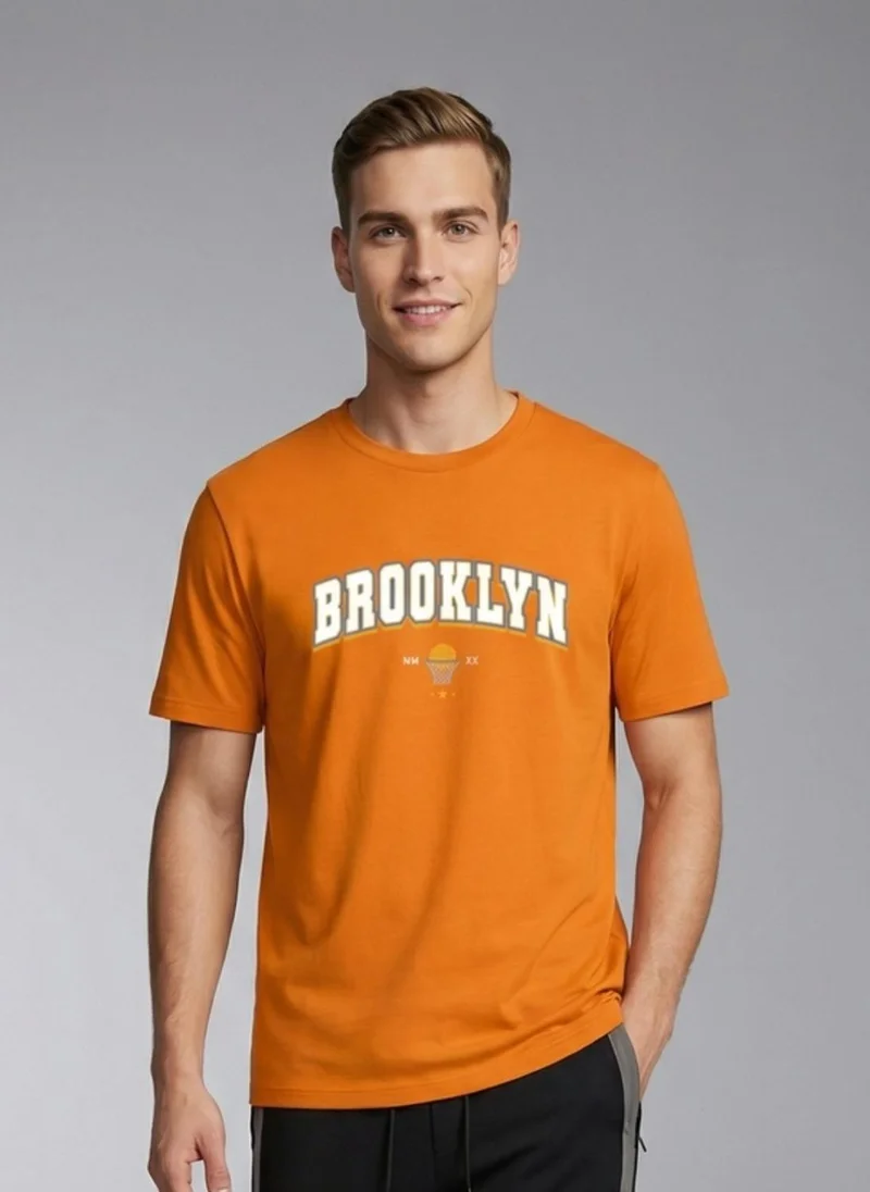 نوبيرو NOBERO Men's Premium Printed Regualr T-Shirt