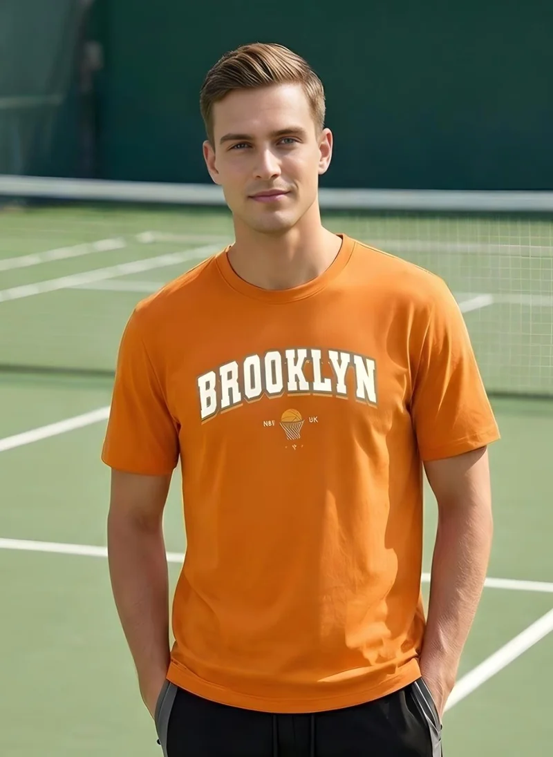 نوبيرو NOBERO Men's Premium Printed Regualr T-Shirt