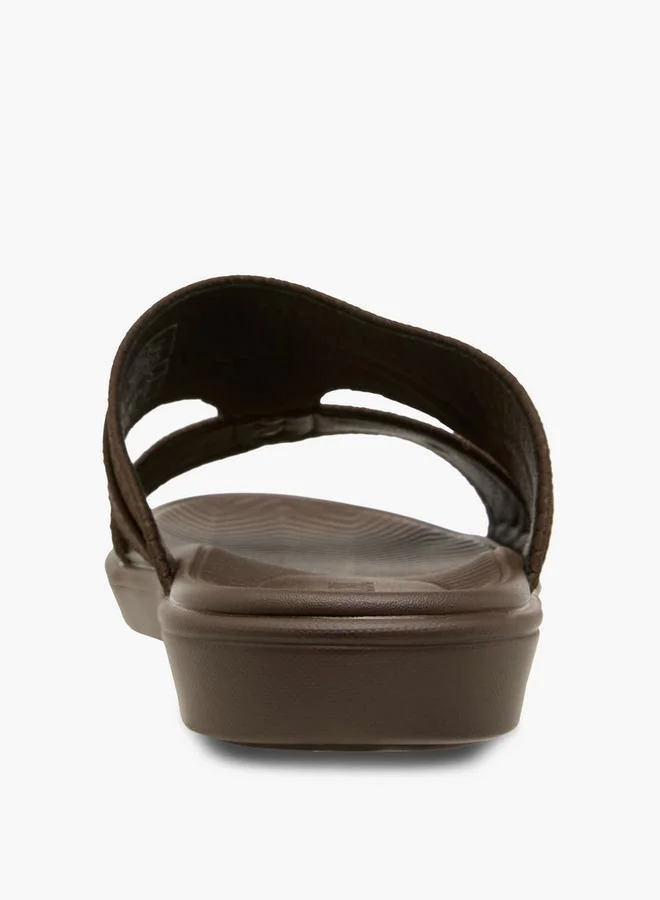 LBL By Shoexpress BROWN Men Textured Arabic Sandals for Men | Best Price UAE
