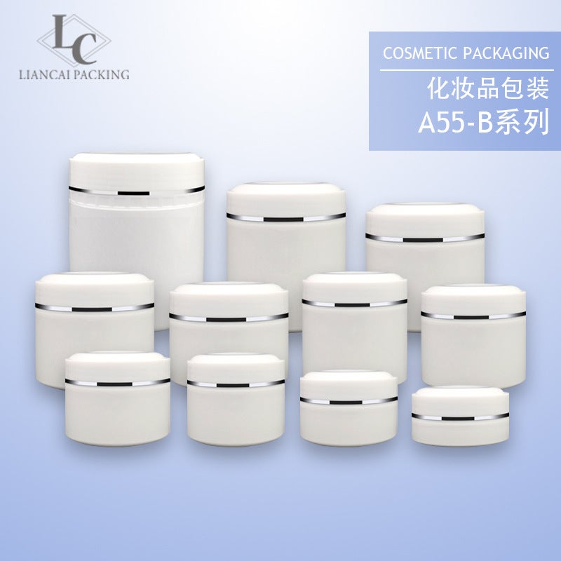Cosmetics 1000G Wide-Mouth Pp Beauty Salon 500Ml Plastic Bottle Mask Bottle Cream Bottle 200G300G400G - Image 2