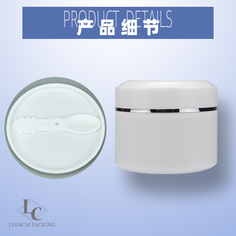 Cosmetics 1000G Wide-Mouth Pp Beauty Salon 500Ml Plastic Bottle Mask Bottle Cream Bottle 200G300G400G - Image 4