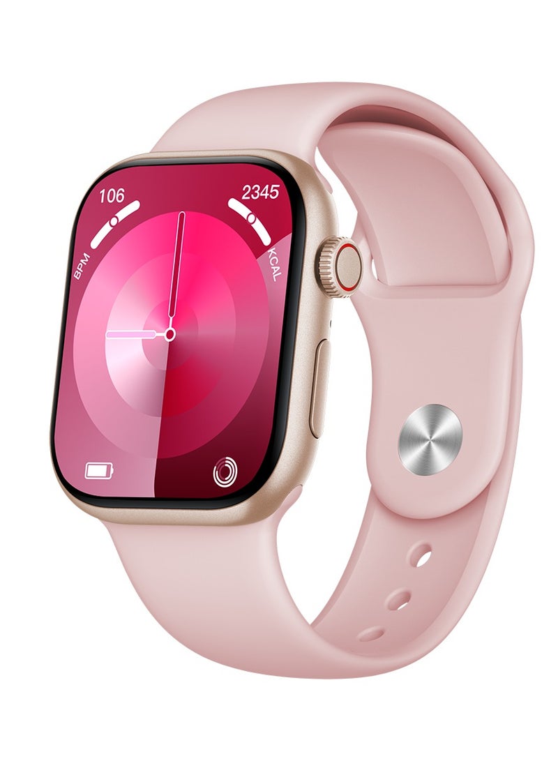 Outbox OB10 Pro – 10‑Day Battery | 2.04″ AMOLED Smart Watch, Bluetooth Call, Heart & Oxygen Monitoring, Fitness & Sleep Tracking, 100+ Sports – Pink | 1-Year Warranty  - Image 1
