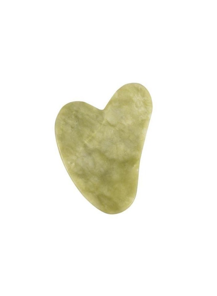 Gua Sha Stone, Natural Stone Guasha green – The Secret to Natural Beauty & Deep Skin Care wrinkle - anti aging WRGS15 - Image 1
