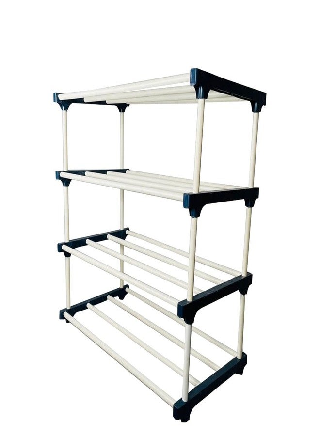 DEMARK 4 Layer Plastic Book Shelf Tall Narrow Storage Rack for Kids and Adults Modern Bookshelf Unit for Nursery, School, Home, and Office, Floor Mount Open - Image 5