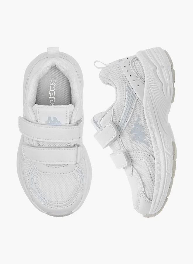 Kappa Kids' Logo Detail School Shoes with Hook and Loop Closure