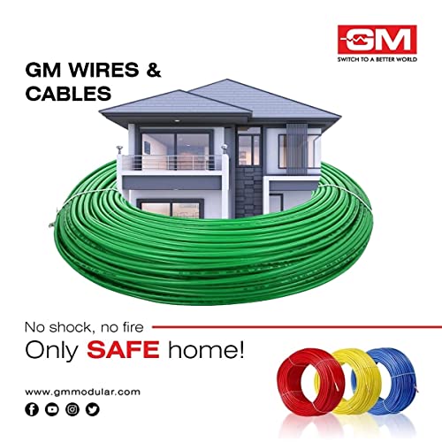 GM Flame Retardant Wire - 2.5 Sq mm (45m, Red) - Image 4