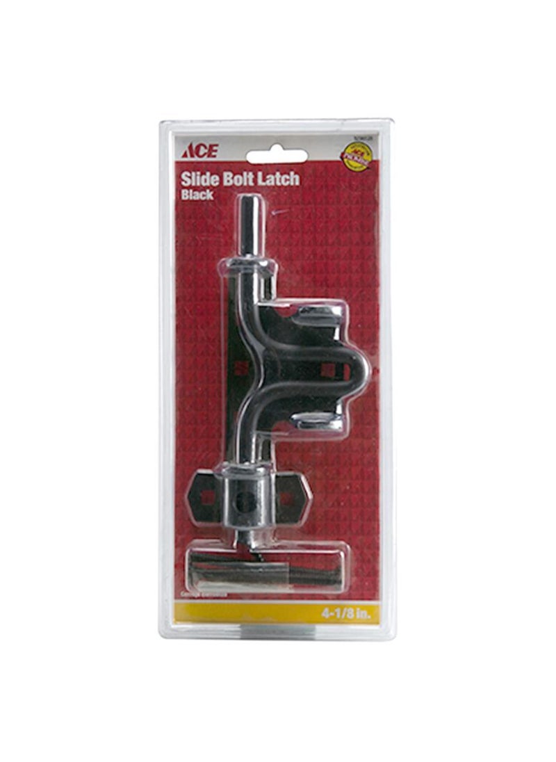ACE Slide Bolt Latch 10.5 Cm Black 