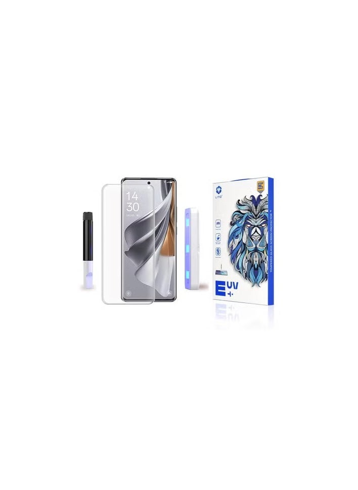 Lito - Compatible with Screen Full Cover UV Glue lito Tempered Glass Screen Protector For Nova 9 / Honor 50 - Image 1