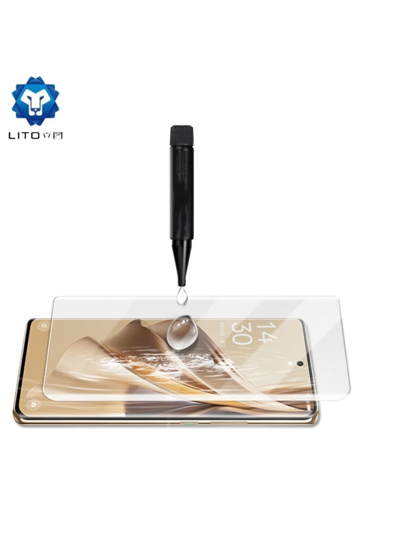 Lito - Compatible with Screen Full Cover UV Glue lito Tempered Glass Screen Protector For Nova 9 / Honor 50 - Image 1