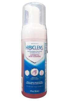 Antiseptic Skin Cleanser with Foam Pump 4 oz