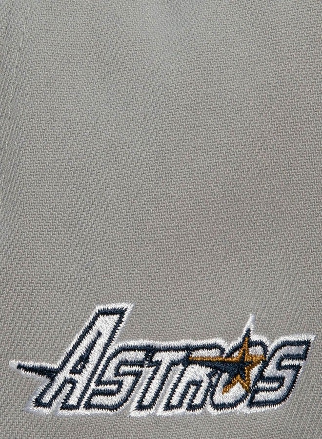 ميتشل آند نيس قبعة ميتشل آند نيس الرجالية ذات الإبزيم الخلفي من طراز MLB Away Coop Astros - Image 3