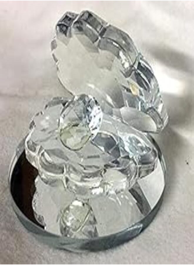 OR Elegant Crystal Seashell for Home Decor 