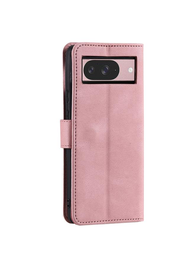 S-TOP Case For Google Pixel 9 / 9 Pro Nail Skin Feel Stitching Calf Texture Leather Phone Case - Image 4