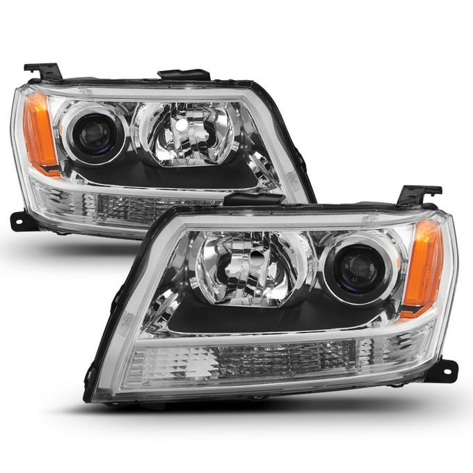Aftermarket Headlights For 2006-2008 Suzuki Grand Vitara - Driver & Passenger Side