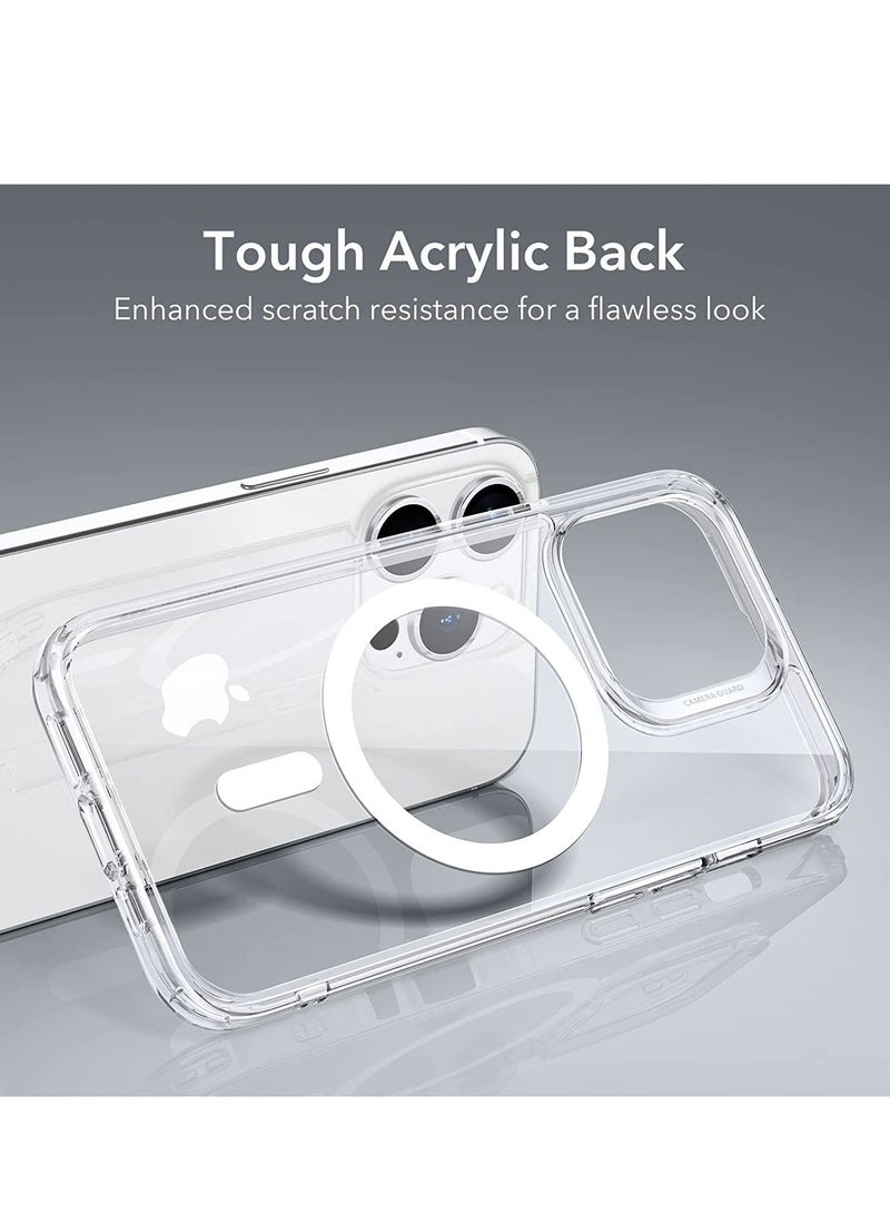 iPhone 14 Pro Max Clear Case with Mag Safe, Shockproof Protection, Ultra Thin, Anti-Yellowing, iPhone 14 Cover Clear, Shock Absorption, Hard iPhone 14 Back Cover, Cell Phone Case iPhone 14 Case Clear - Image 5