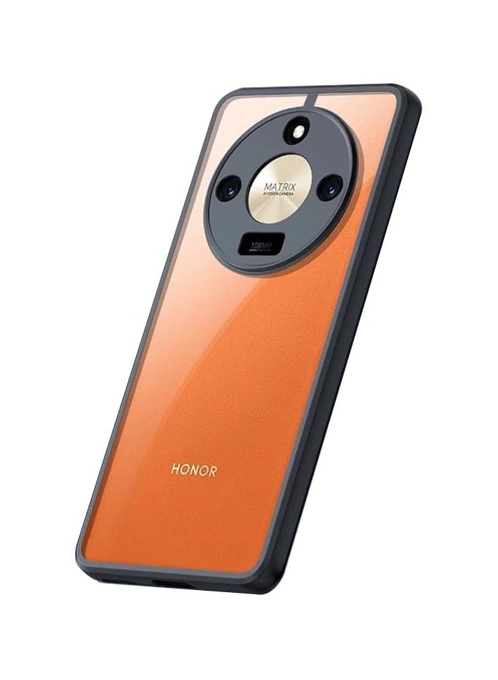 جراب حمايه شفاف مضاد للاصفرار ومقاوم للصدمات متوافق مع Honor X9C Smart (شفاف) - Image 1