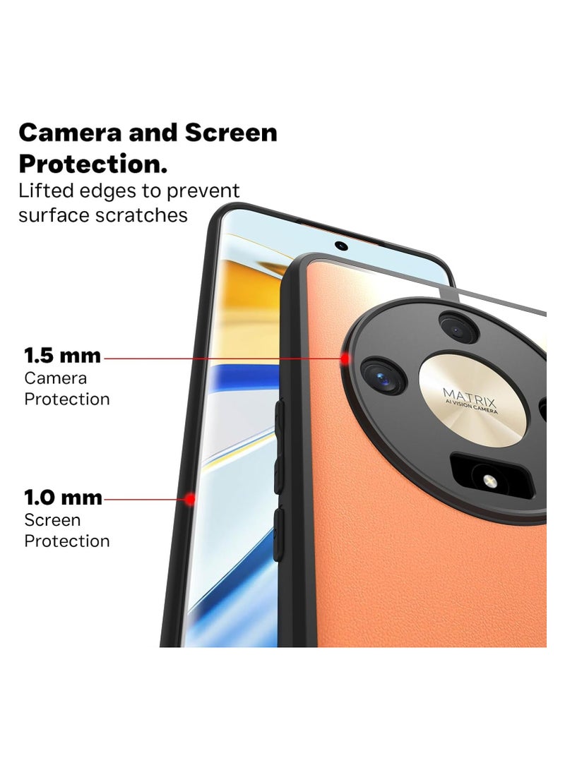 جراب حمايه شفاف مضاد للاصفرار ومقاوم للصدمات متوافق مع Honor X9C Smart (شفاف) - Image 4