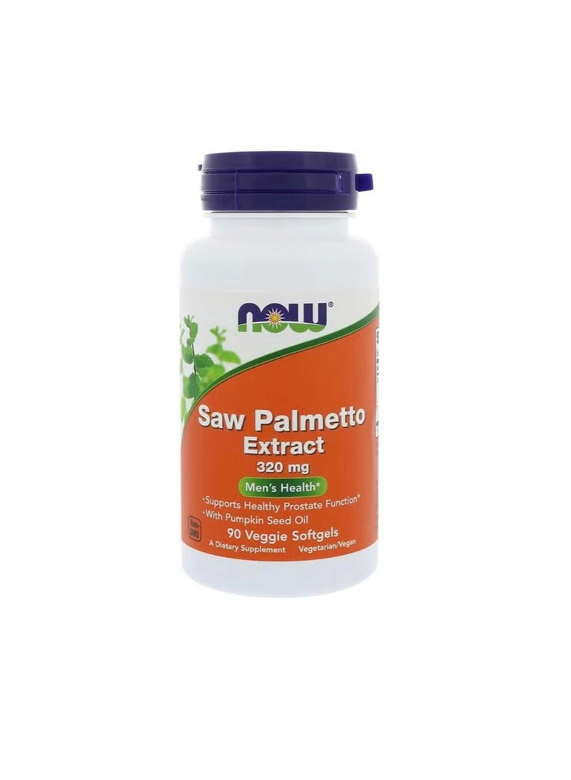 Now saw palmetto extract  320 mg 90 veg softgels
