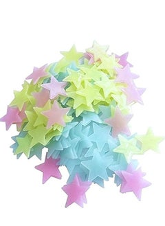 Spaceshoop Cute Moon Stars Small Luminous Stickers Children Room Decorative Wall Stickers  - Image 1
