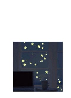 Spaceshoop Cute Moon Stars Small Luminous Stickers Children Room Decorative Wall Stickers  - Image 2