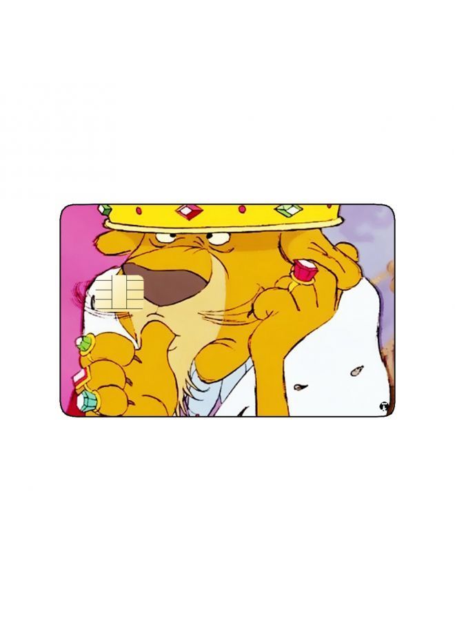 RKN PRINTED BANK CARD STICKER Animation King Arthur From The Sword In The Stone By Disney - Image 2