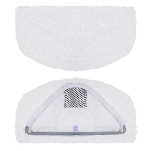 Jirmory 4 PACK Steam Mop Replacement Pads Compatible with Bissell Powerfresh Steam Mop 1940 1806 1544 2075 2685A 2181 2814 Series, Model 1940A 1940W 19405 2075A 2685A 5938, Microfiber Washable, Reusable - Image 4