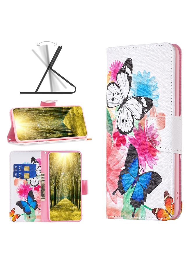 erorex Case For Motorola Moto G72 Drawing Pattern Leather Phone Case - Image 1