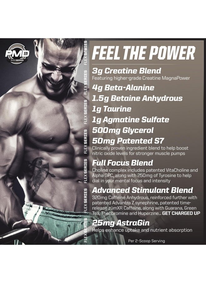 Health & Household - Pmd Sports Acg3 Fully Charged - Electrifying Pre Workout Powder - High Energy & Pump Pre Workout For Men And Women To Maximize Focus, Endurance & Performance - Strawberry Margarita (30-60 Servings) - Image 1