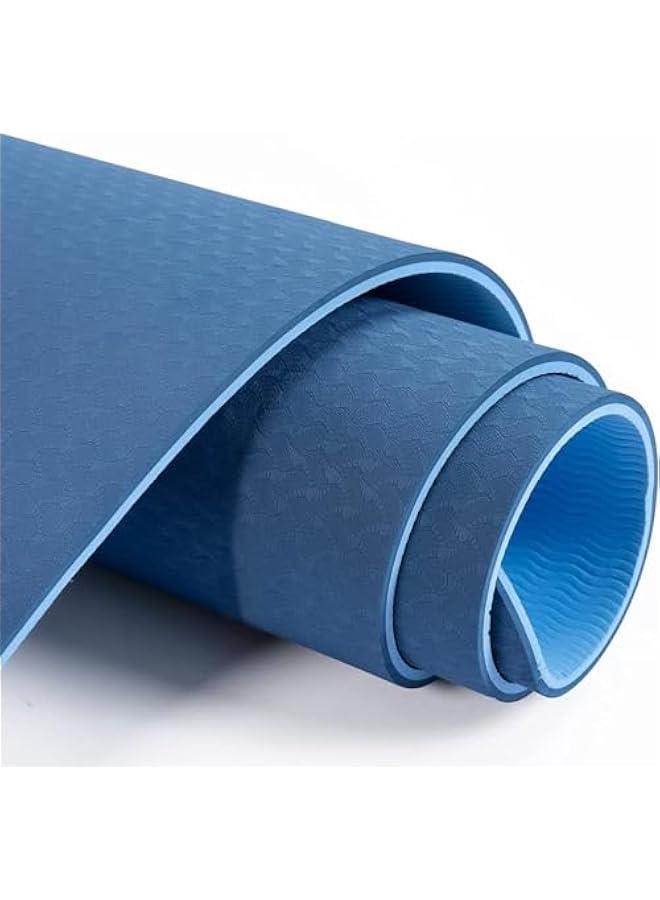 هوكور سجادة يوجا من المطاط الحراري المرن بسمك 6 ملم من بايبي، 61 × 183 سم، صديقة للبيئة وغير قابلة للانزلاق وداعمة للركبتين للرجال والنساء، سجادة تمارين لليوغا والبيلاتس والتمارين الارضية - Image 4