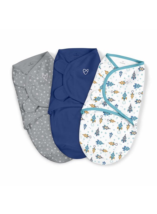 SwaddleMe Original Swaddle 3-PK, SuperStar (LG) - Image 1