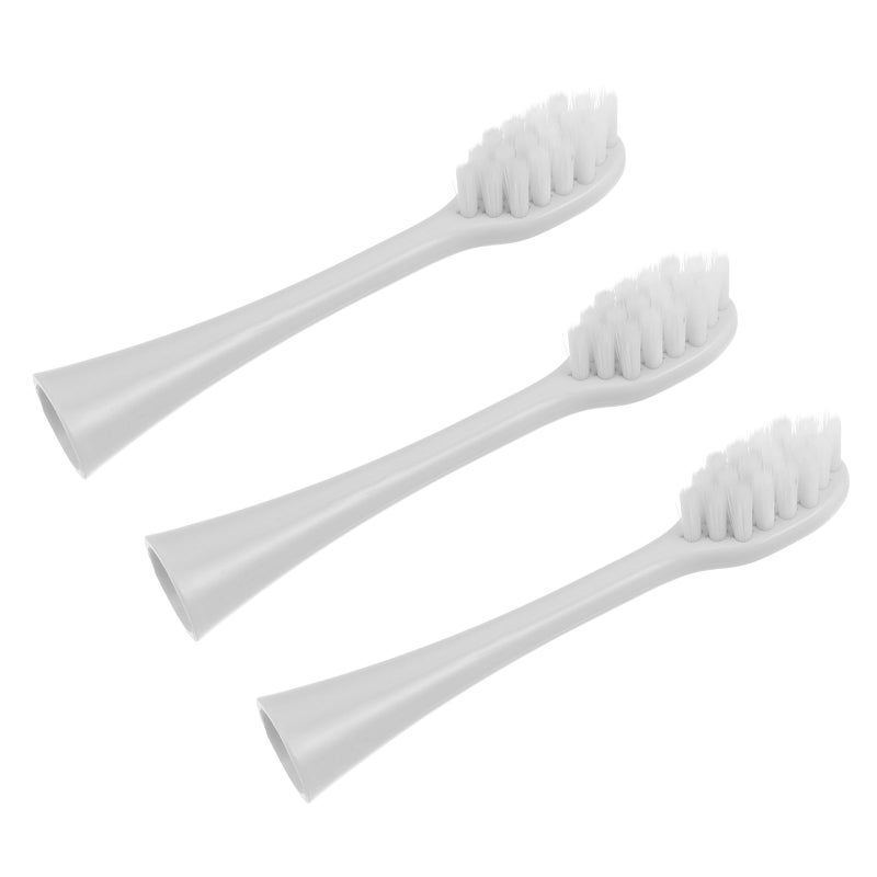 3Pcs Soft Nylon Bristle Replacement Toothbrush Heads Compatible with Electric Toothbrush - Image 2