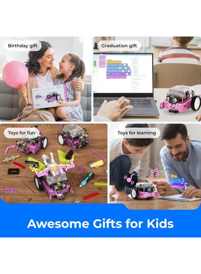 Makeblock mBot Robot Kit, STEM Projects for Kids Ages 8-12 Learn to Code with Scratch Arduino - Image 2