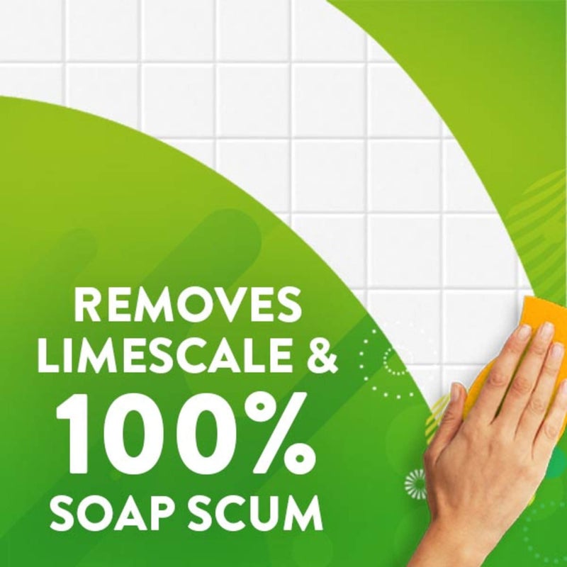 Scrubbing Bubbles Mega Bathroom and Shower Cleaner Spray, Foaming Action Removes Limescale and Soap Scum, Rainshower Scent, 32oz - Image 2
