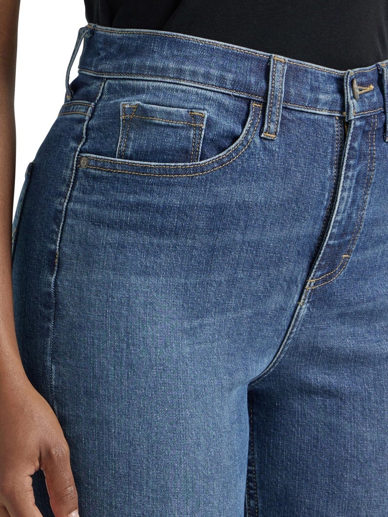 Lee Women's Legendary High Rise Mom Jean, Standout, 8 Short - Image 2