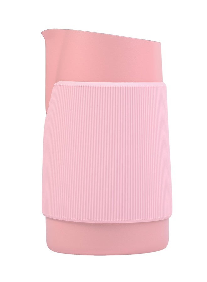 Normcore Handleless Milk Frothing Jug, Pitcher 15.2 oz, Frother Steamer Cup Stainless Steel Espresso Cup, Sharp Spout, Pink, 450 ml - Image 2