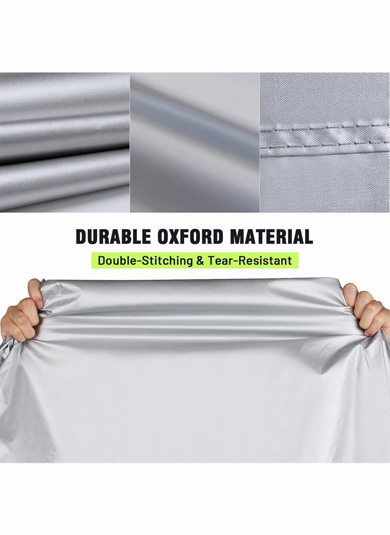 Generic - Full Car Cover Dirtproof, Car Cover Waterproof All-Weather Rain Snow UV Sun Hail Protector for Sedan, Automotive Accessories Scratch Resistant, Breathable Outdoor Cover (SUV, 185-195inch) - Image 1
