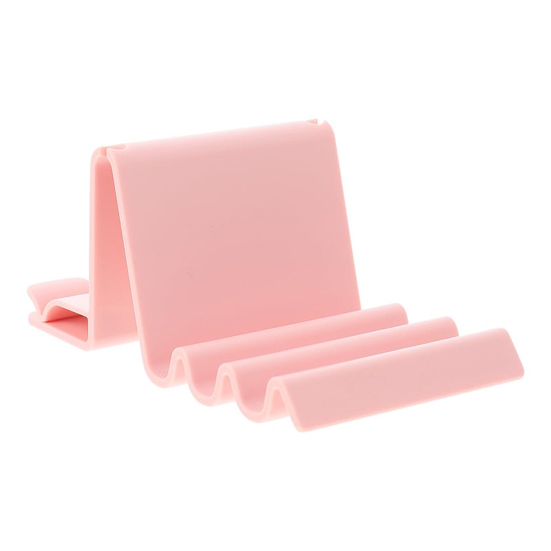 Pink Portable Non Slip Phone Tablet Stand Multi Function Holder For Desk Use - Image 2