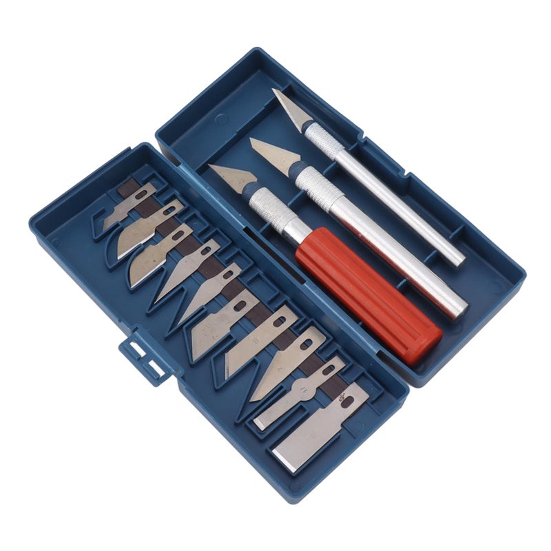13Pcs Carving Chisel Set Steel Hand Hold Woodworking Whittling Cutter Portable Carving Tools - Image 4