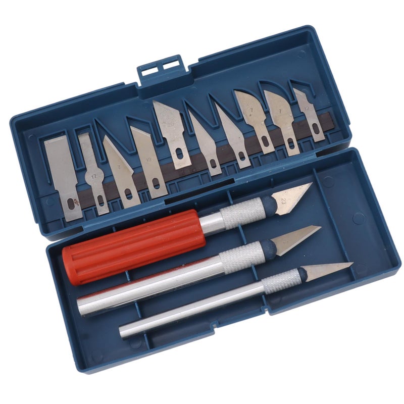 13Pcs Carving Chisel Set Steel Hand Hold Woodworking Whittling Cutter Portable Carving Tools - Image 5