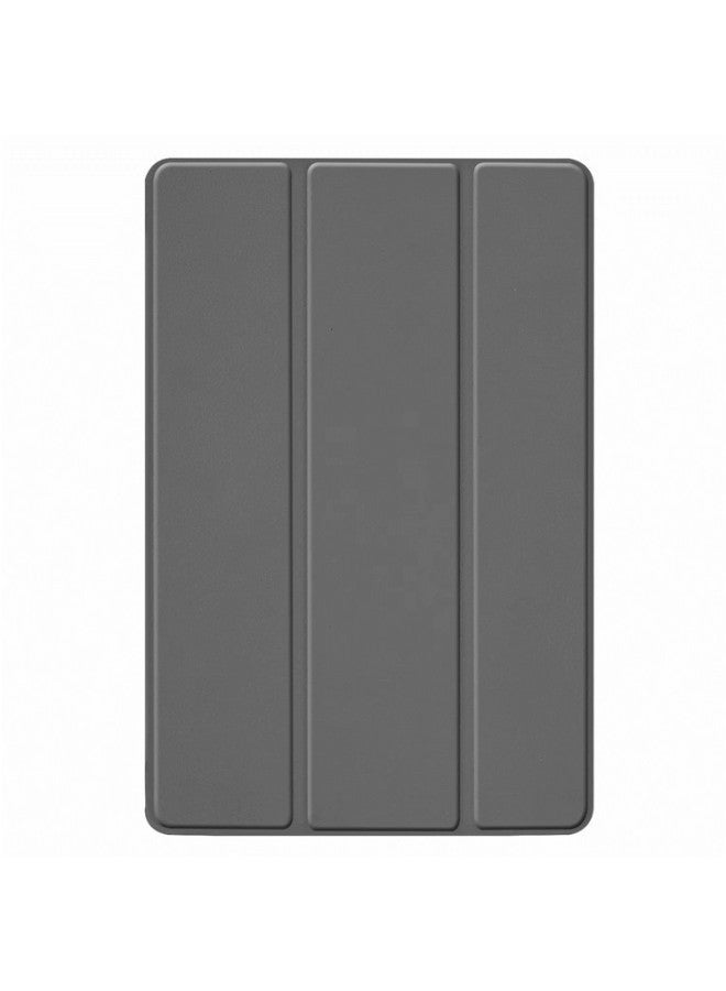 تنطبق على Samsung Tab A8 SM-X200 X205 حافظة حماية للكمبيوتر اللوحي A7 Tri-fold S9FE/S6lite Casco-اللون: فضي رمادي - الموديل المطبق: Samsung Tab A8 SM-X200 X205 - Image 1