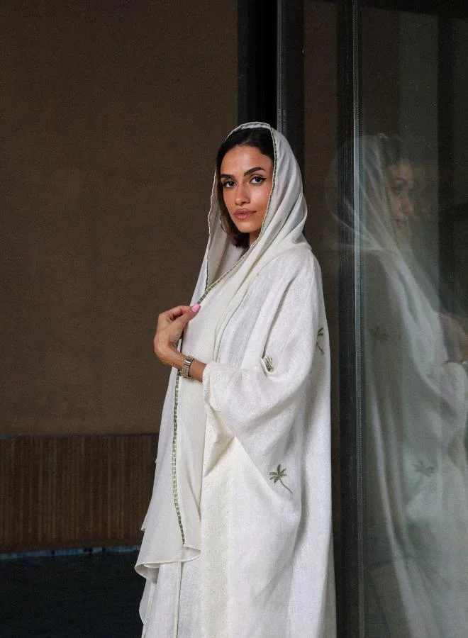 The Untitled Project Palm Paradise - Abaya & Scarf Set