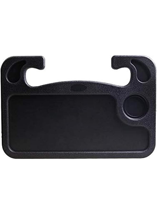 PROMASS Car Laptop Stand Holder Notebook Desk Steering Wheel Tray Table Food/drink Holder Stand Car Accessories-Black  - Image 1