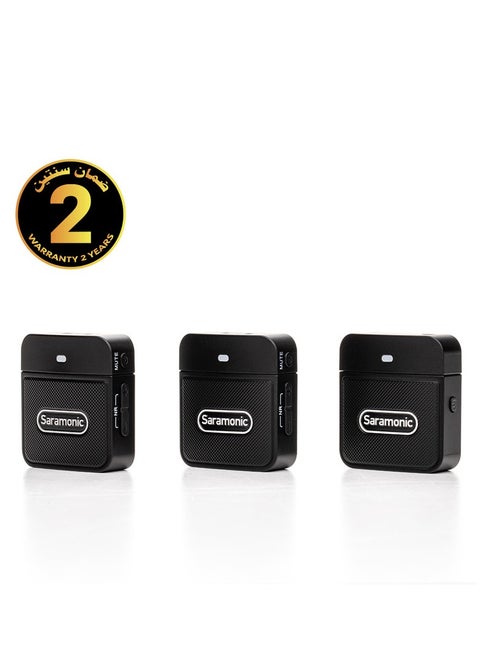 Saramonic Blink 100 B2 2-Person Camera Wireless Microphone System with 3.5mm Connector 2.4 GHz