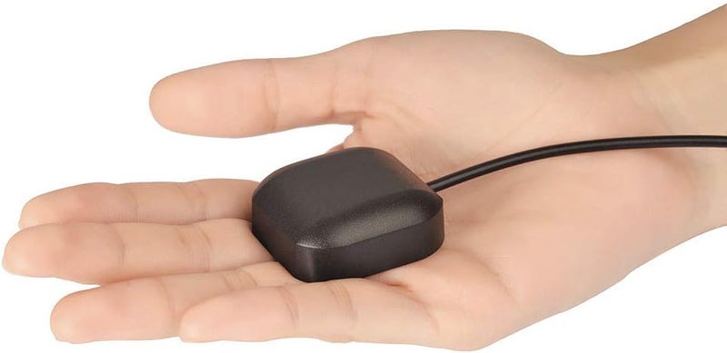 BINGFU Vehicle GPS Navigation Antenna Active GPS Antenna with Fakra C Right Angle Connector Compatible with Car Truck GPS Navigation Receiver System Factory DVD Stereo Head Unit - Image 5