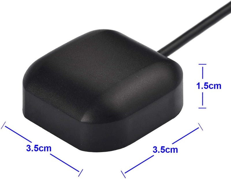 BINGFU Vehicle GPS Navigation Antenna Active GPS Antenna with Fakra C Right Angle Connector Compatible with Car Truck GPS Navigation Receiver System Factory DVD Stereo Head Unit - Image 4