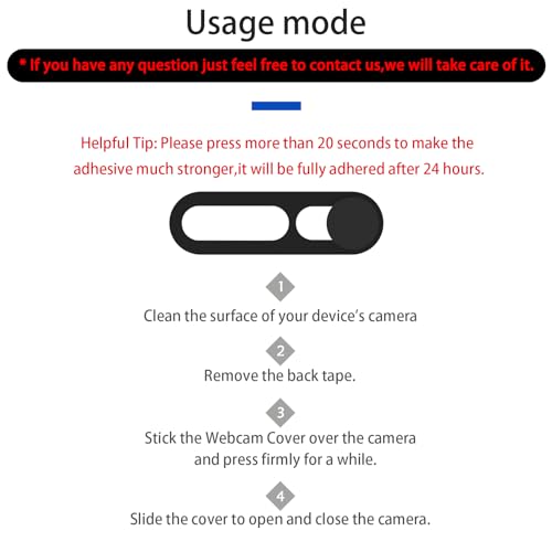 EYSOFT Privacy Cover Compatible for 15 Pro/iPhone 15 Pro Max with Front Camera Cover,Protect Privacy and Security But Not Affect Facial Recognition（2Pack） - Image 3