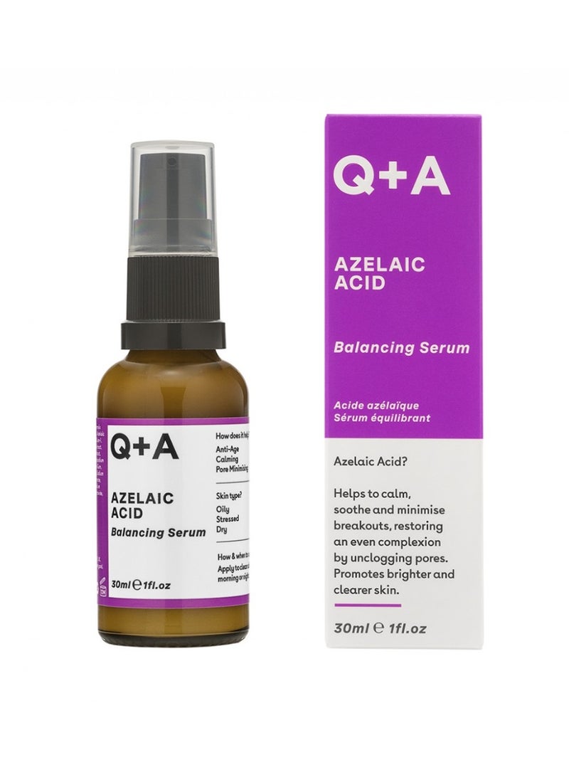 Q+A Azelaic Acid Facial Serum 30ml - Image 1