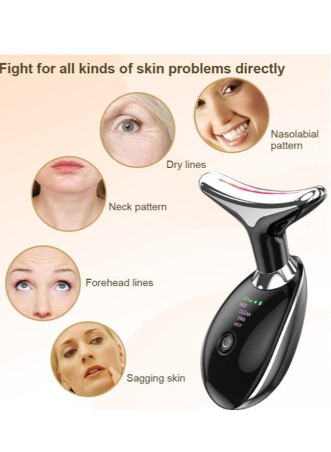 Loquat Firming  Wrinkle Removal Device Neck Face Lifting Tighten Massager - Image 2