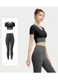 2Piece Sports Fitness Exercise Yoga Running Suit Suit for Women